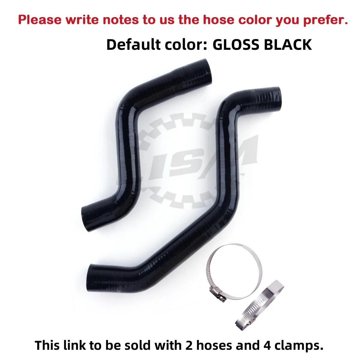 

2PCS 3PLY Silicone Coolant Radiator Hose Kit For 2000-2004 Toyota Tundra SR5 3.4L V6 2001 2002 2003 Tube Pipe