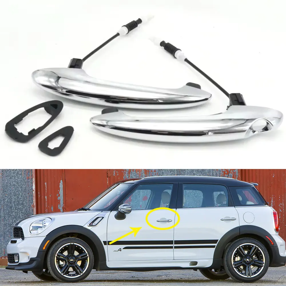 

Car Front Rear Exterior Plating Door Handle For BMW Mini Cooper R60 Countryman R61 Paceman 2011 2012 2013 2014 2015 2016