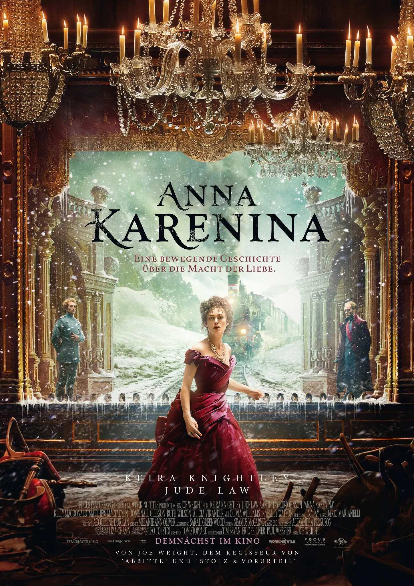 Movie Anna Karenina (2012) Poster Print Art Canvas Poster For Living Room Decor Home Wall Picture