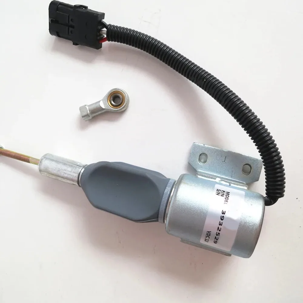 High quality New For 3932529 Fuel Shut Off Solenoid  3939700 SA-4756-12 J932529 for Engine 4BT 5.9L, 6BT 5.9L for R130