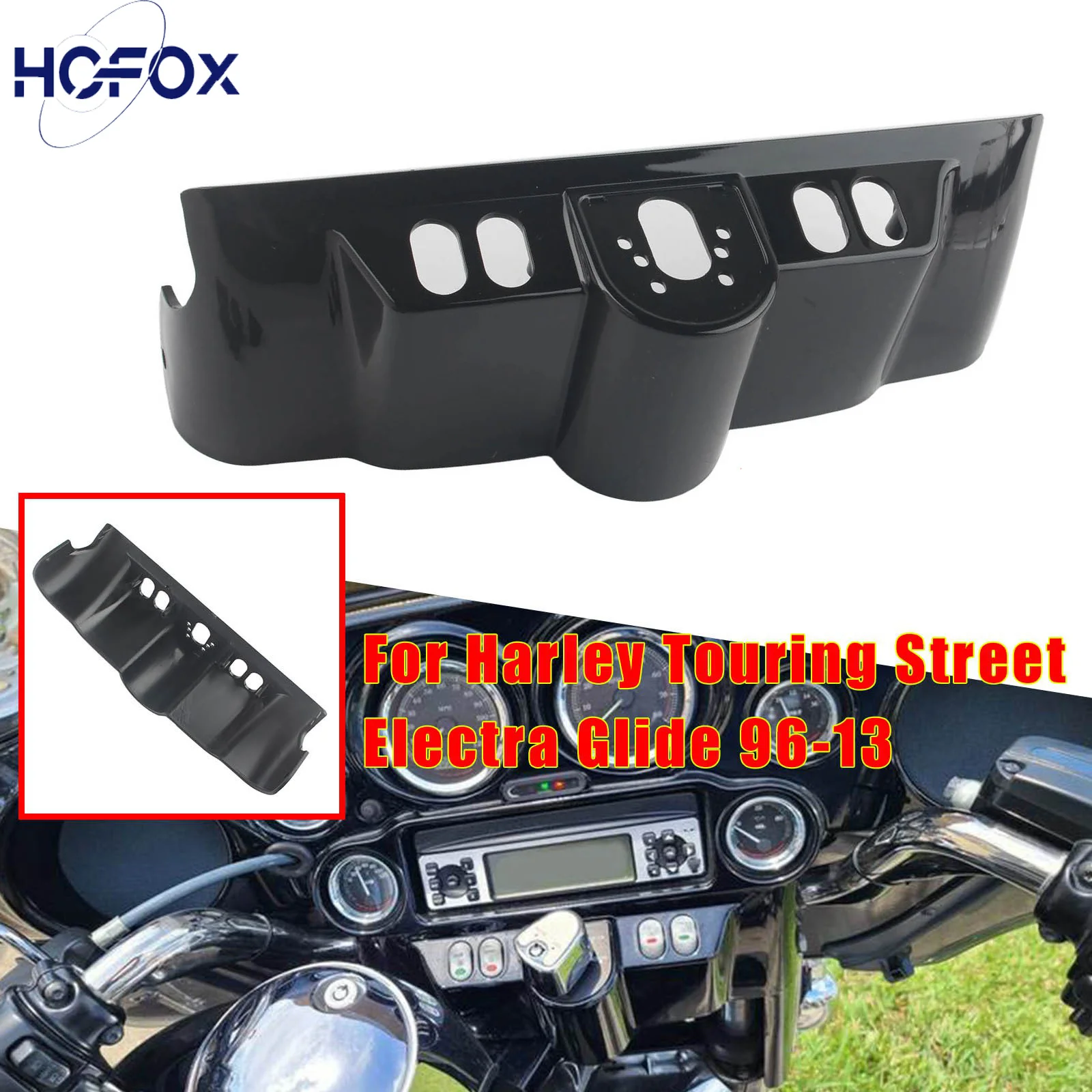 

Inner Fairing Cover Switch Cap Kit For Harley touring models Electra Glide Standard