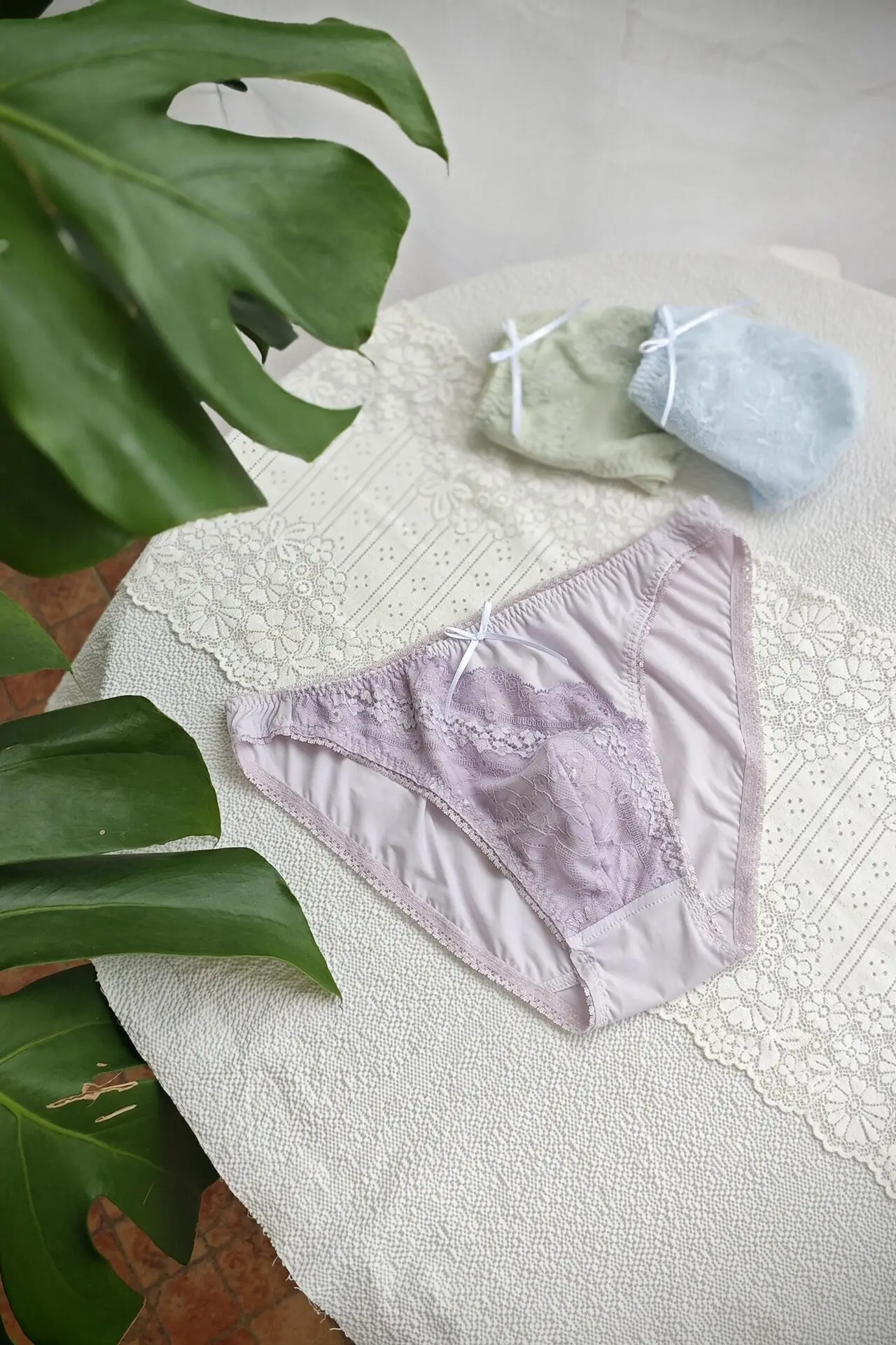 Spring New Man Lace Brief BF Panty LGBQT Private Party Harajuku view 3
