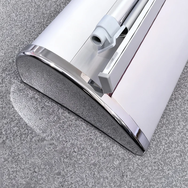 4.2kg Premium Wide Base Aluminum Alloy Standard 80 X 200 Roll up Banner Advertising Display Retractable Pull up Banner Stand