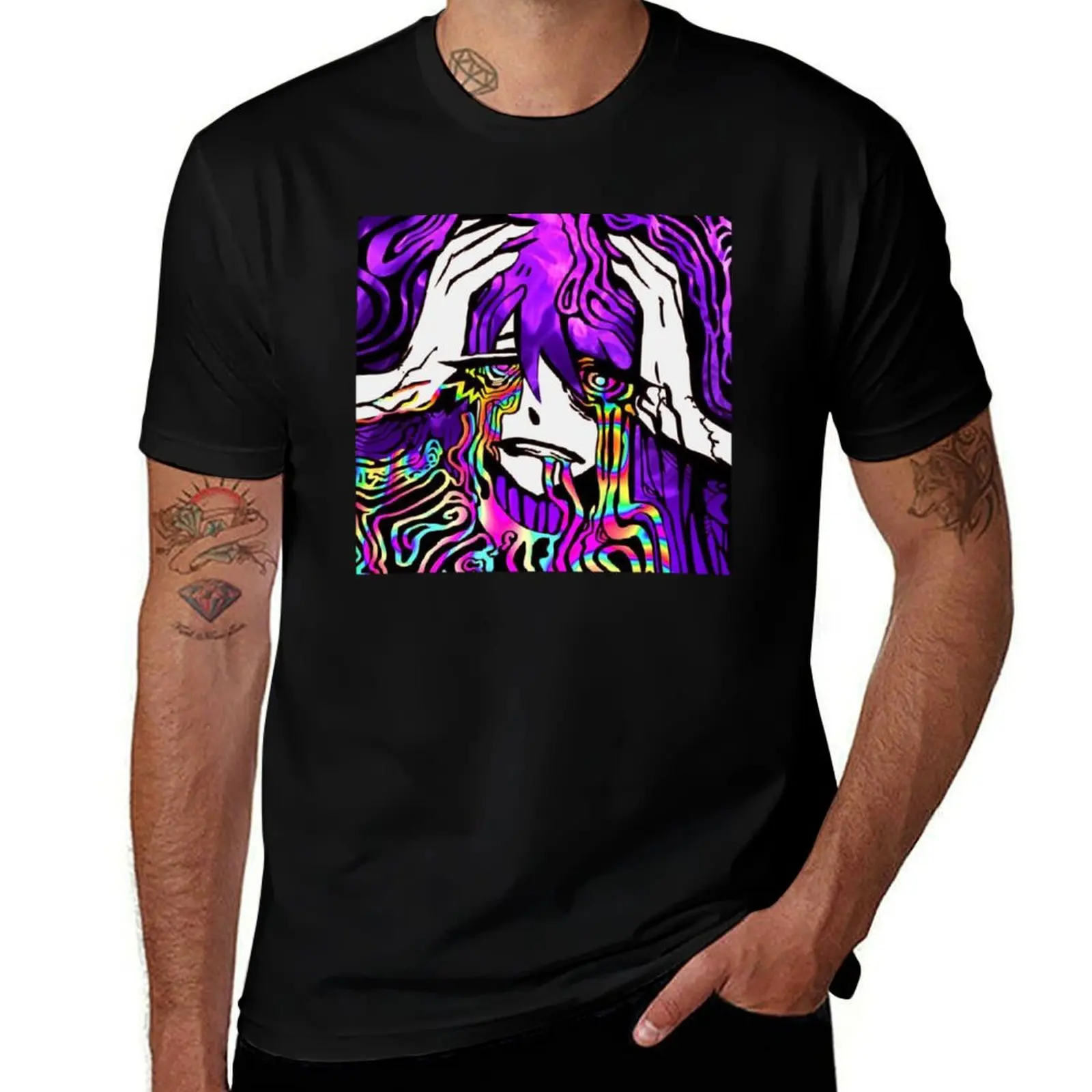 Sewerslvt simulation T-Shirt Soft Anti-Shrink Cotton Tee T-Shirt