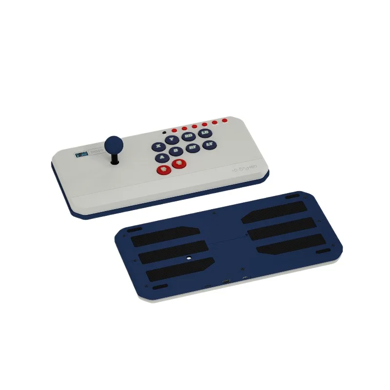 VLX Full Aluminum Arcade Fighting Keyboard HITBOX for Street Fighter 6 PS5 Switch PC Steam KBGM-H08D