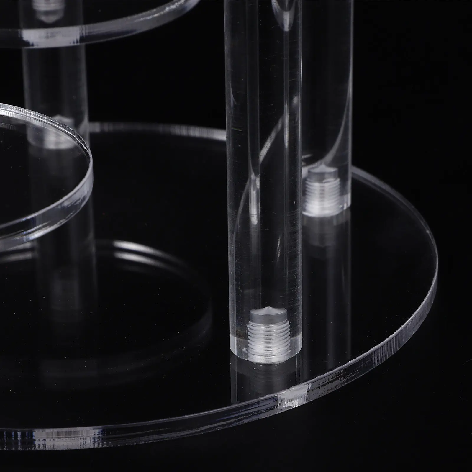 

Acrylic Display Stand Transparent Organizer Large Capacity Jewelry Perfume Makeup Storage Rack Desktop Display Holder Showcase