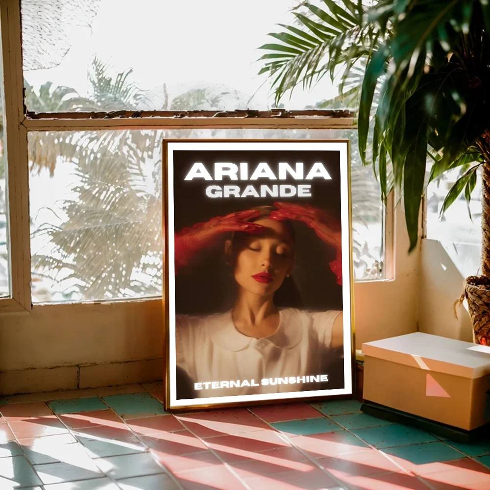 Singer Ariana-Grande Classic Vintage Posters Vintage Room Home Bar Cafe Decor Nordic Home Decor