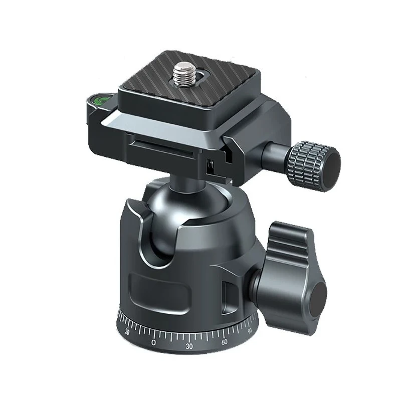 Metal Aluminum Alloy Universal Panoramic Rotation 360 Degrees Adjustment Spherical Gimbal Bracket Universal Expansion Fixed Seat