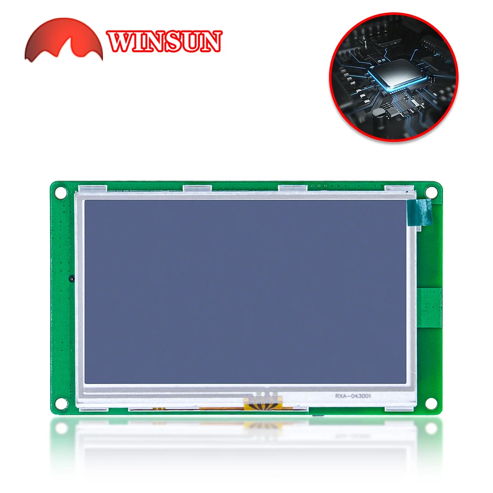 

Human Machine Screen WS-L043 HMI touch 4.3 inch 480*272 px RGB 260K Color Capacitive/Resistive Touch Panel No Enclosure