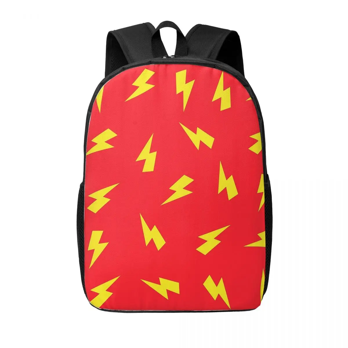 

Lightning Bolts Thunder Bolt Woman Backpacks Boys Girls Bookbag Students School Bags Portability Travel Rucksack Shoulder Bag