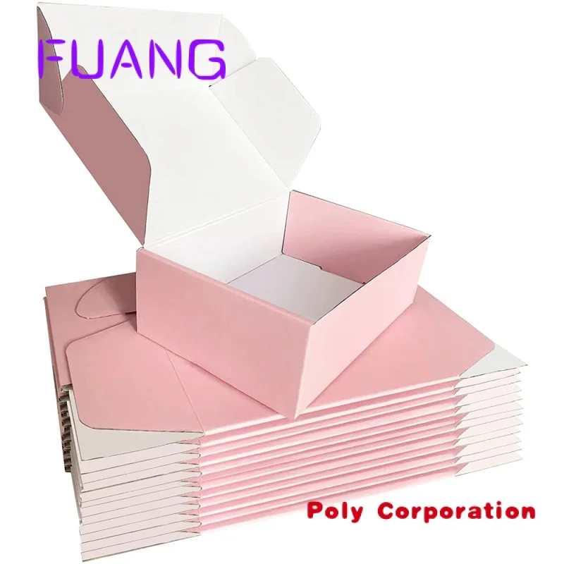 

Custom Wholesale custom Latest design corrugated carton packaging gift boxes mailerpacking box for small business