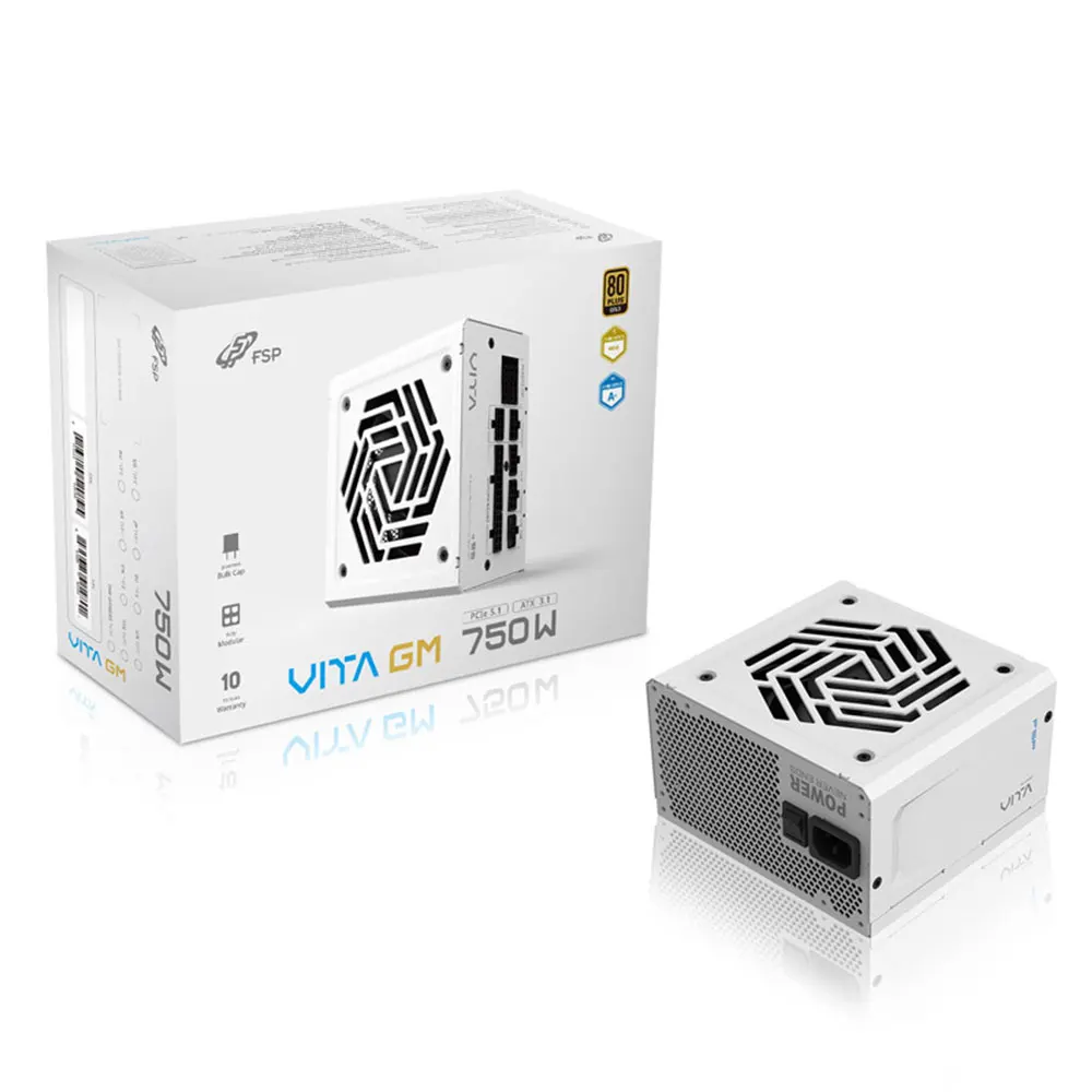 FSP VITA GM 750W 80PLUS GOLD ATX3.1 White