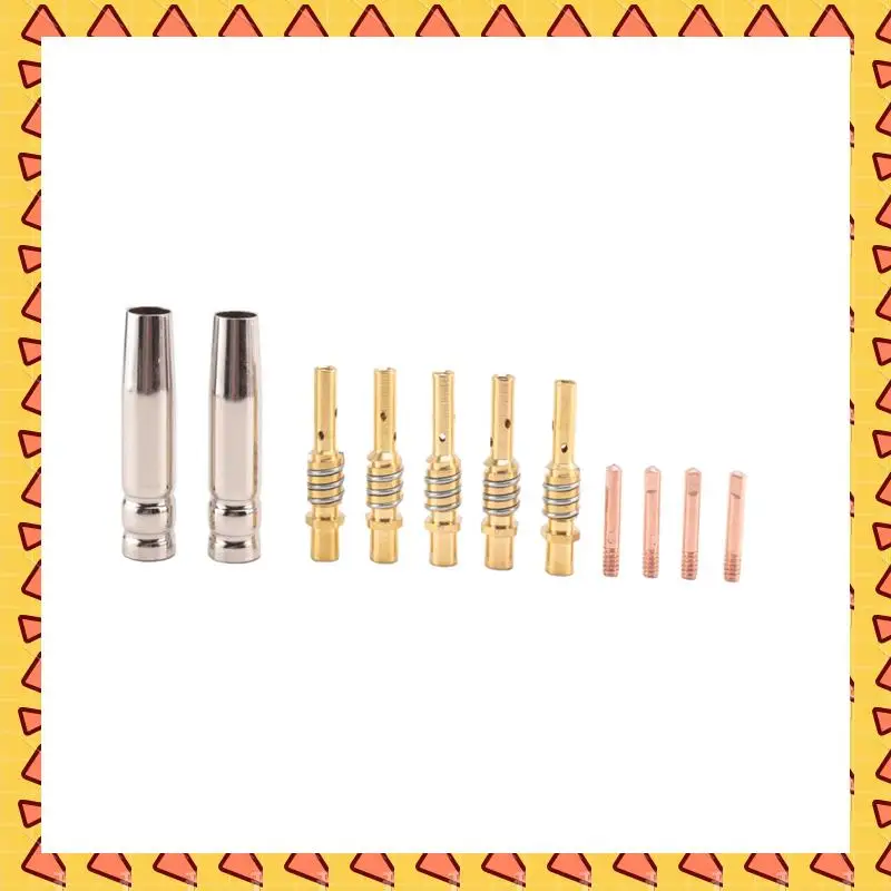 

A008 Nozzles Contact Tips Holders Welding Parts Set Mig Welder Consumable Accessory Fit For 15AK Torch Welding Machine