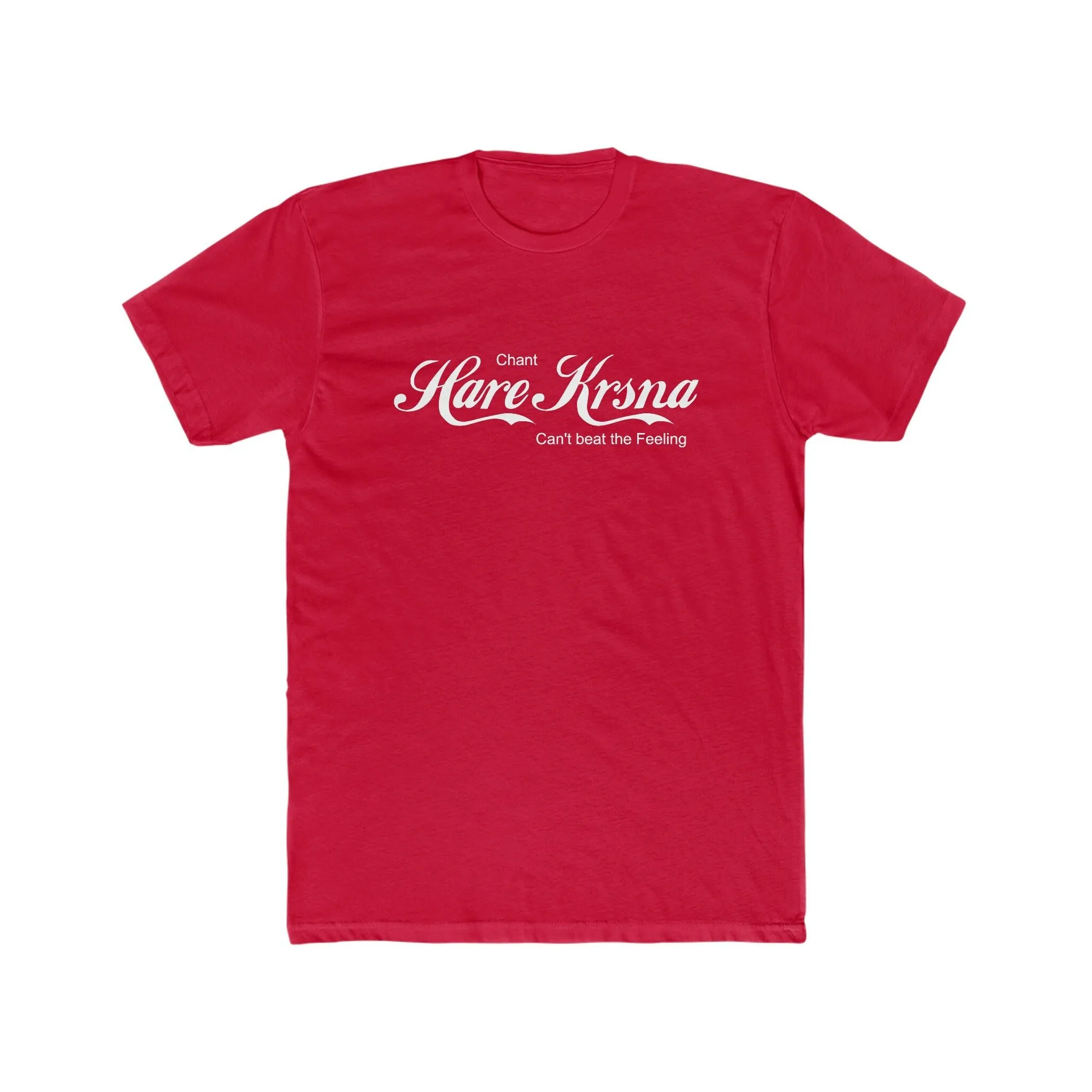 Chant Hare Krsna Soda T Shirt Bella Canvas Jersey Cotton