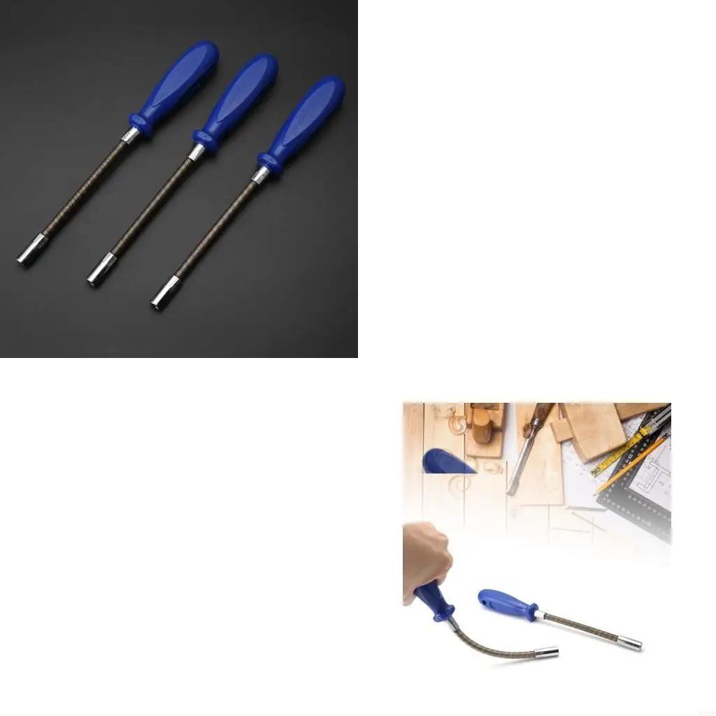 P82E Socket Screwdriver Flexible Hexagon Manual Socket Screw Driver Hand Tools