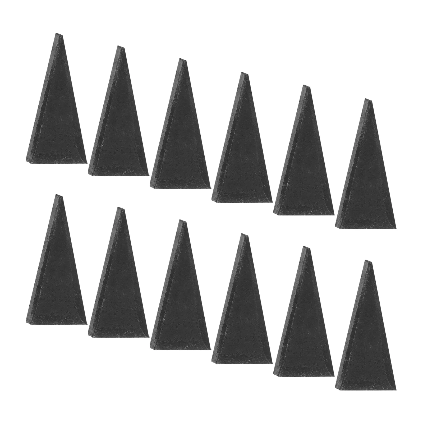 

12 Pcs Wedge Hammer Repair Wedges Carbon Handle Axe Triangle Metal
