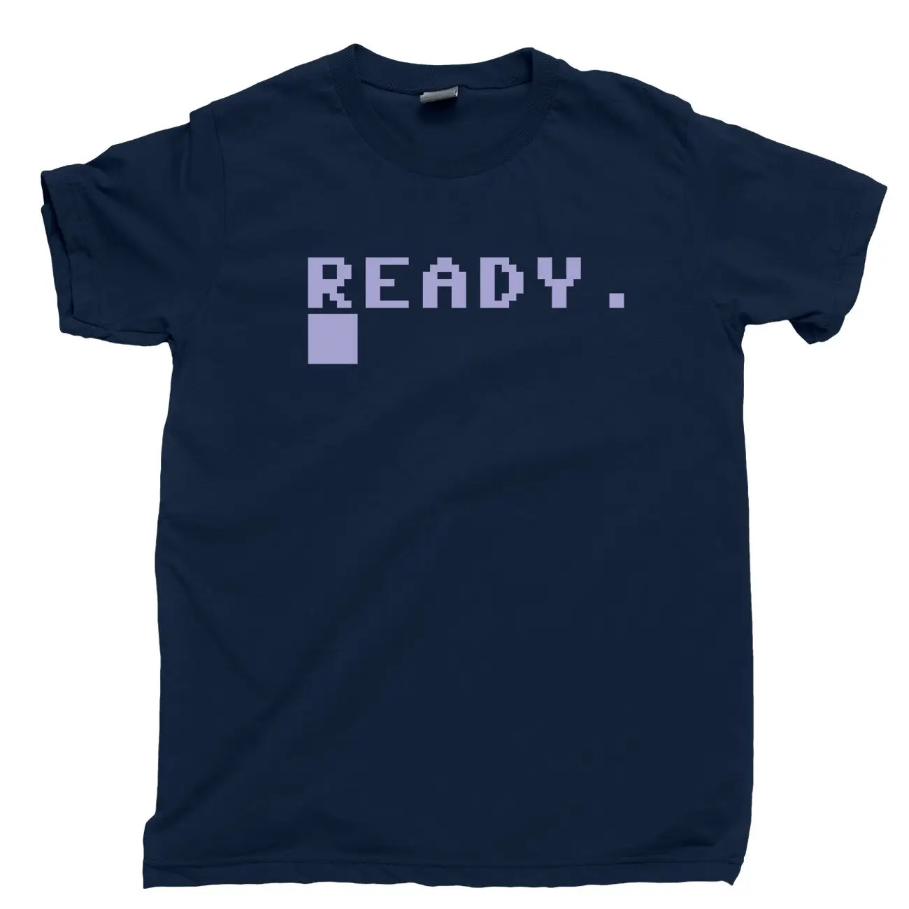 C64 Ready T Shirt Commodore 128 Pet Vic 20 Cbm 64 Ibm Retro 8 Bit Videogame