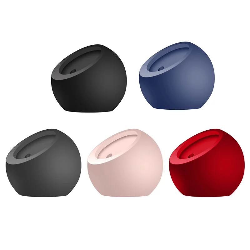 Wireless Magnetic Charger Stand Holder for iPhone 12 Pro Max Mini Silicone Ball Shape Charging Dock Station Base For Magsafe