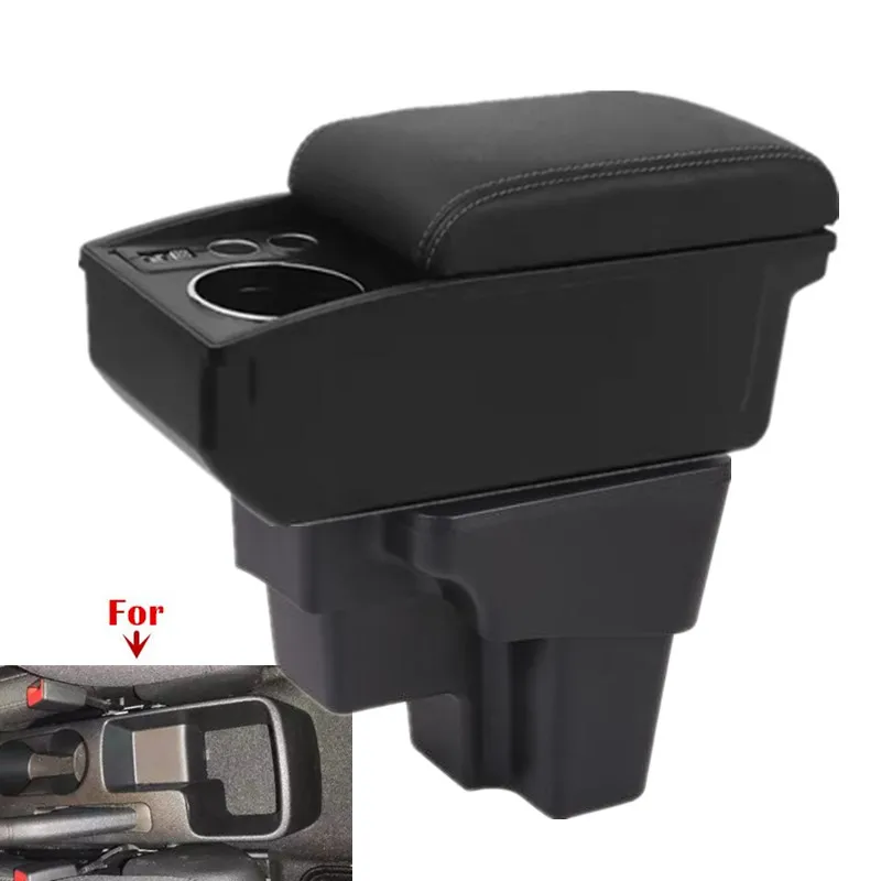Für KIA RIO Armlehnenbox Für KIA STONIC KIA Rio lx Cerato Auto-Armlehne Doppelschichtige Aufbewahrungsbox Innenraum-Nachrüstung Auto-Zubehör
