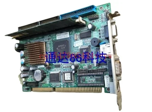 ROCKY-512-64MB Integrated CPU ISA Half-Length Card Desktop Computer Industrial Personal Mainboard