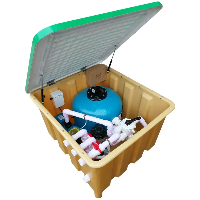 AQUA burial machine swimming pool circulation filter sand tank water pump water treatment equipment burial machine sand tank