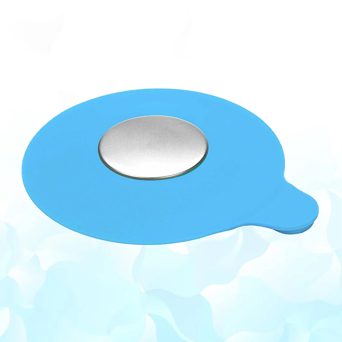 

Blue Silicone Tub Stopper Durable Bathtub Drain Cover Kitchen Bathroom Plug Hair Catcher Deodorant Stopper Bathtub Plug