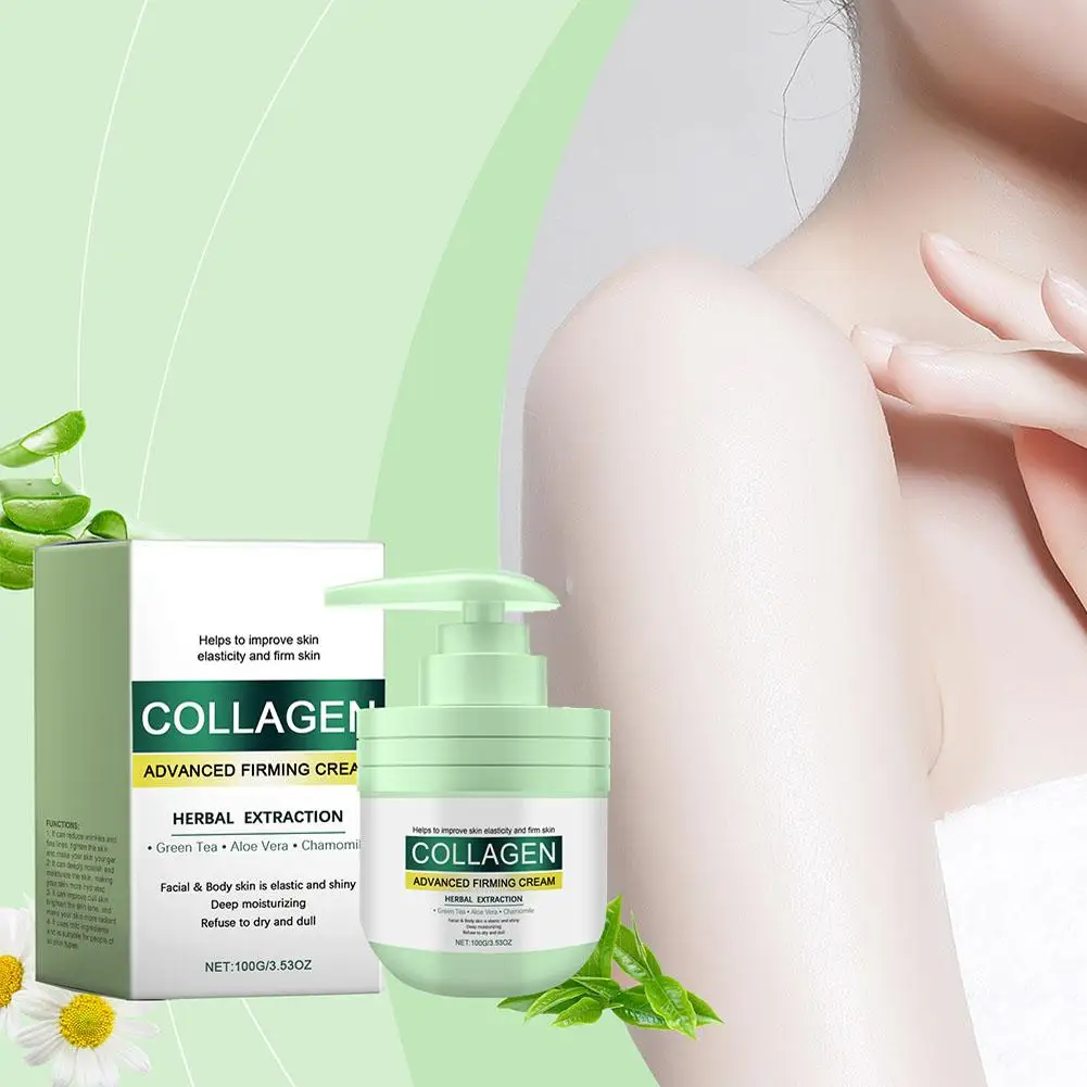 100 г увлажняющий коллагеновый крем для тела, коллагеновый увлажняющий лосьон, отбеливающий крем для ухода за кожей, укрепляющий кожу, осветляющий крем для тела S4b5