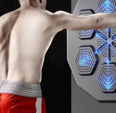 Máquina de Boxeo Musical One Punch para Adultos, Juego Electrónico Inteligente de Pared Grande para Entrenamiento, con Guantes de Boxeo