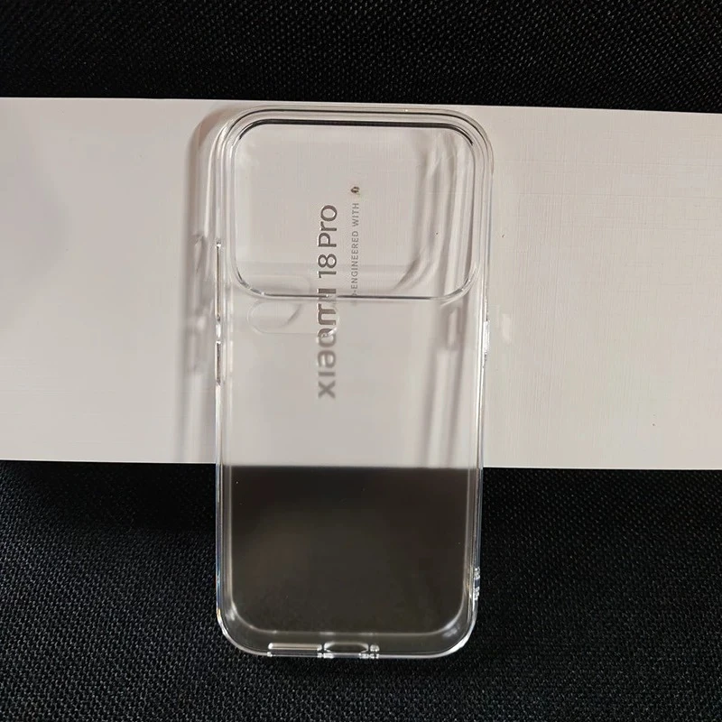 Original Xiaomi 18Pro case transparent acrylic protective Covers 18pro max all-inclusive hard cases