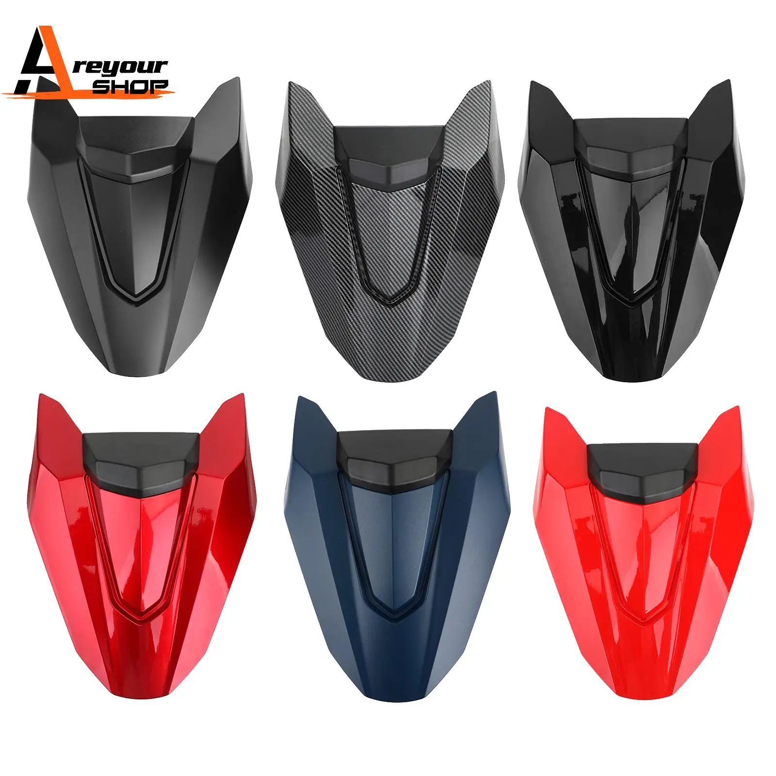 Motorcycle Rear Seat Passenger Cover Cowl Fairing for Honda CBR650R 2019-2023