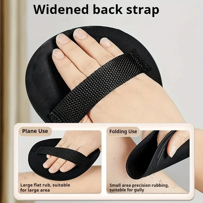 Painless Exfoliating Glove - Upgraded Strap Design for Effortless Scrubbing in Shower or Spa