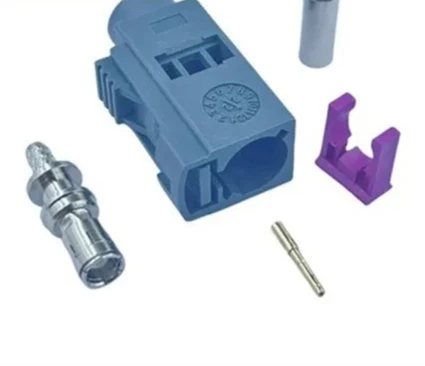 500PCS Type E Female Connector, Green Car Plug High Precision Parts