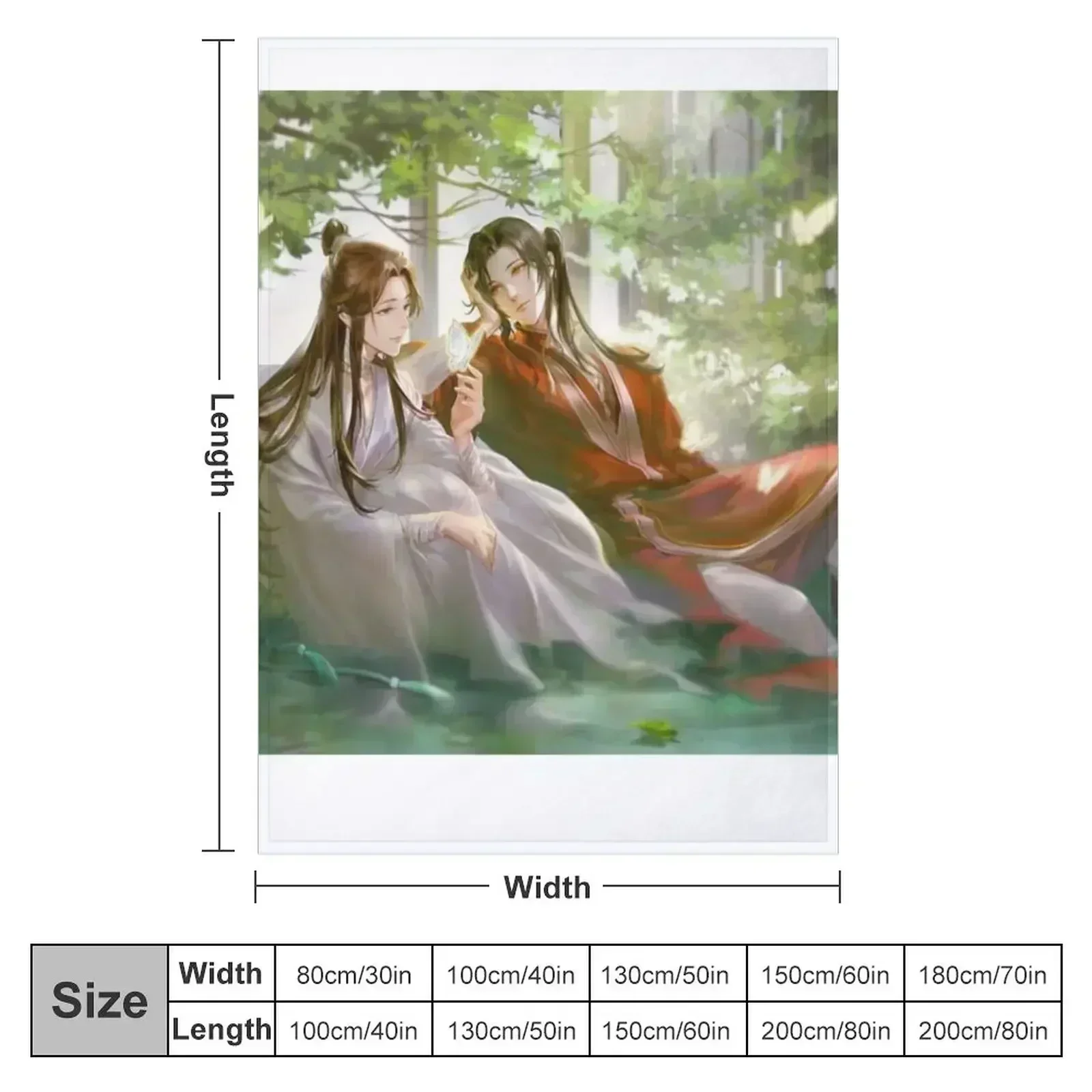 Heaven Official's Blessing Throw Blanket Comforter Designers Bed linens Weighted Blankets