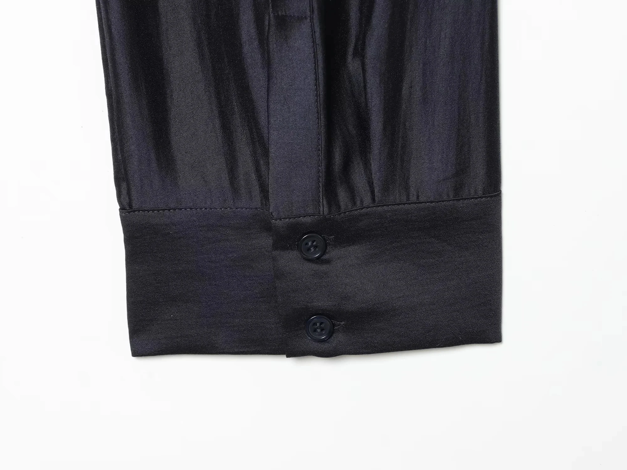 KONDALA Lässige Chic Damenbluse, einfarbig, O-Ausschnitt, einreihig, Langarm, mit Taschen, lockeres Hemd, Mode 2026 Sommerurlaub Bluse – Detail 21