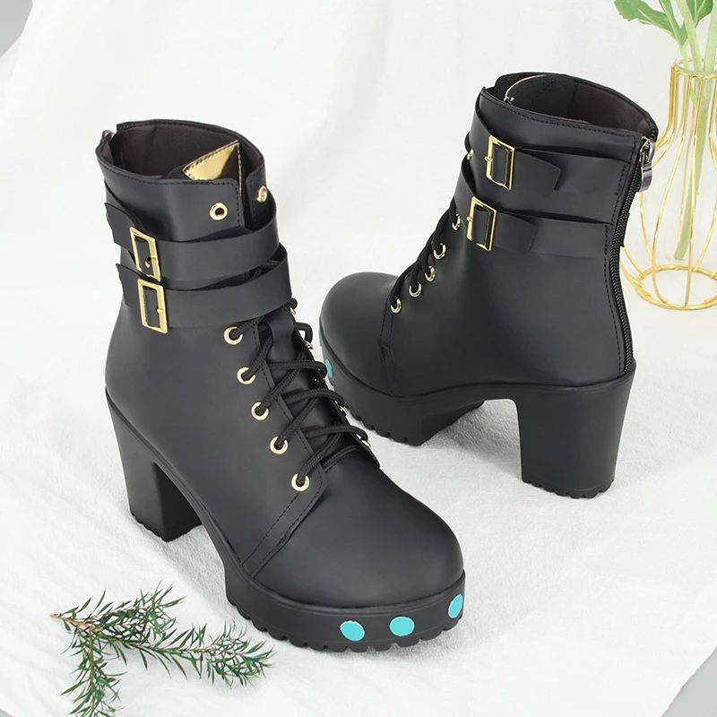 Game Zenless Zone Zero Nicole Demara Cosplay Schoenen Laarzen Voor Vrouwen Anime Halloween Feestkostuums Rekwisieten Volwassen Kerstcadeau