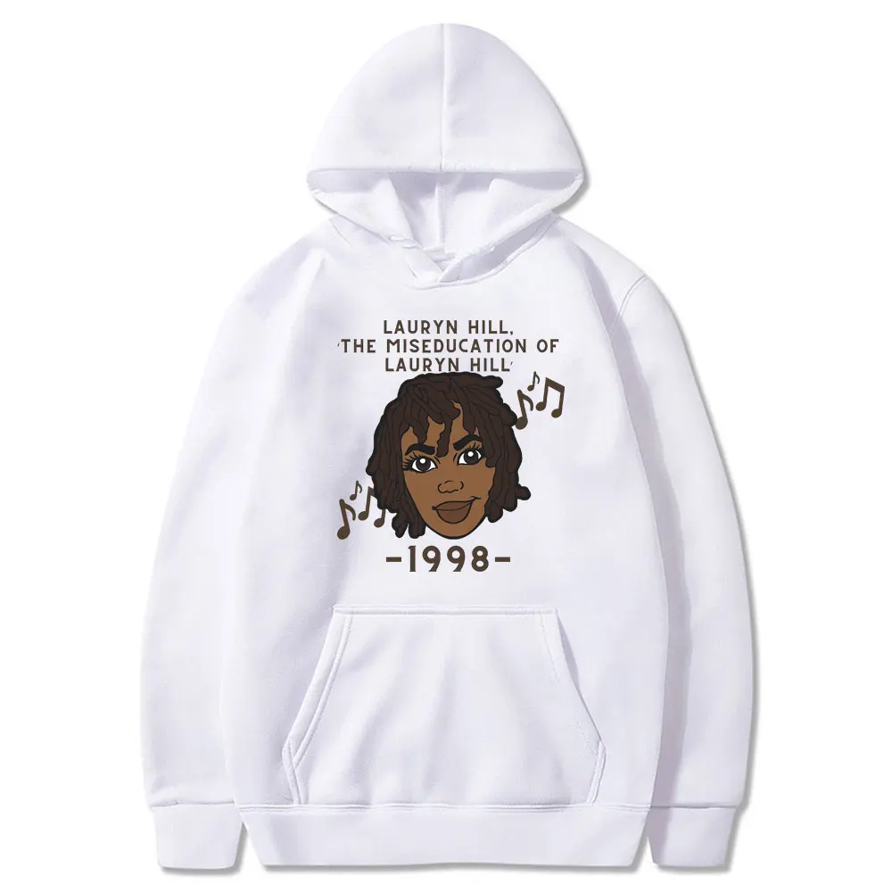 

The Miseducation of Lauryn Hill Print Hoodie Hip-hop Legend Fugees Hoodies Men Women Hip Hop Oversized Sweatshirt Men's Clothing