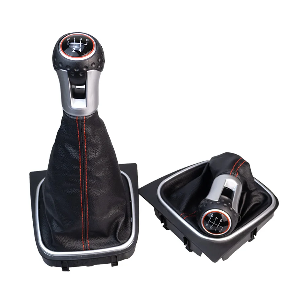 Suitable for Volkswagen GTI car manual gear shift handball gear head dust cover modification accessories 5