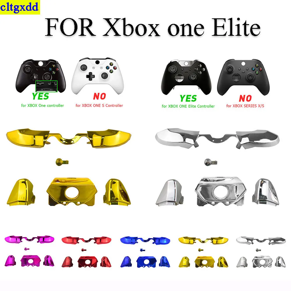 

FOR Xbox One Elite Controller RB LB Bumper Trigger Button Mod Kit Replacement Xbox One Accessories Repair Parts 2022