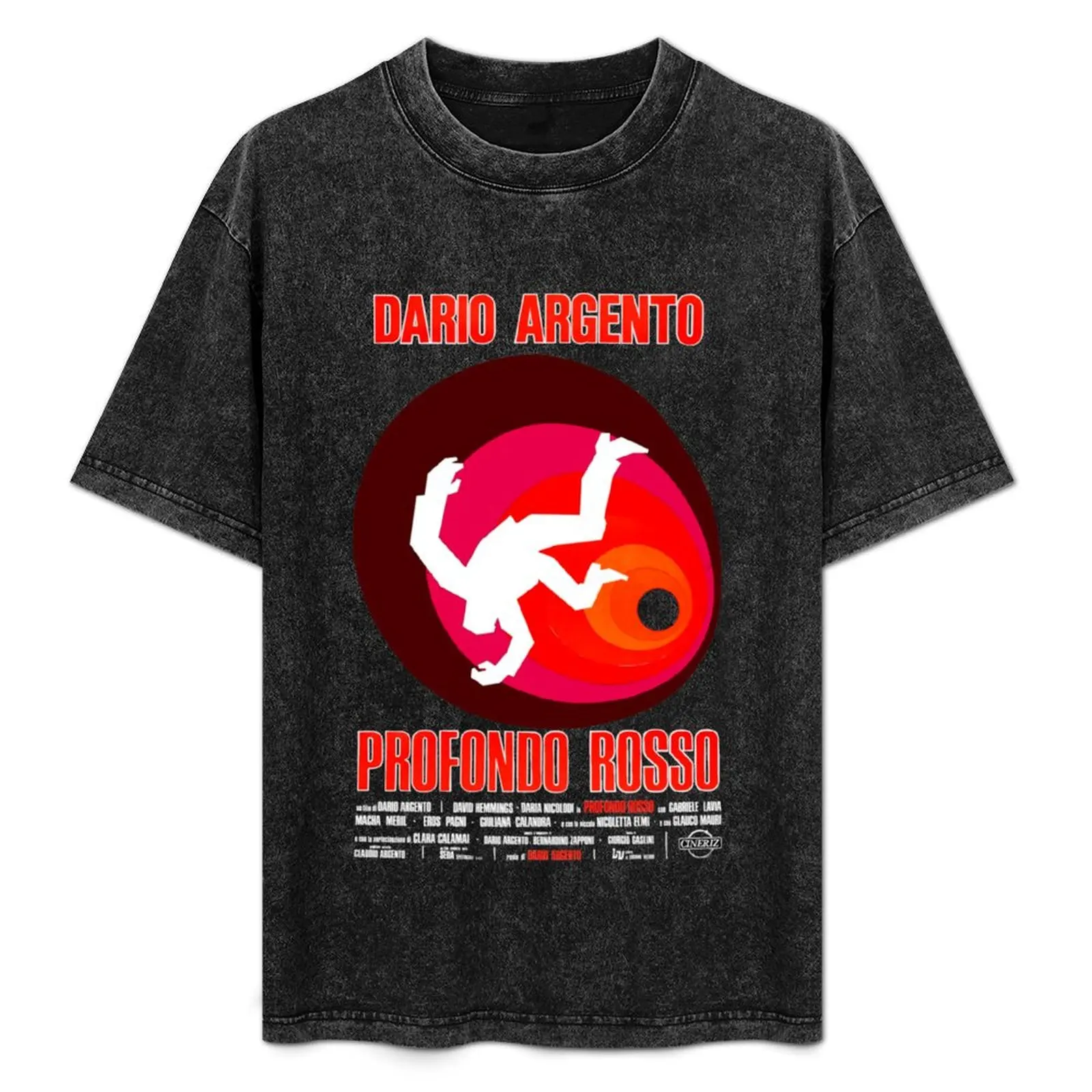 Camiseta Profondo Argento Rosso, camiseta para vacaciones y actividades al aire libre