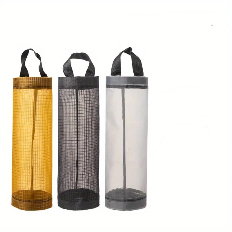 Kitchen garbage bag storage device, hanging bag, wall mounted, convenient storage bag, miscellaneous storage bag