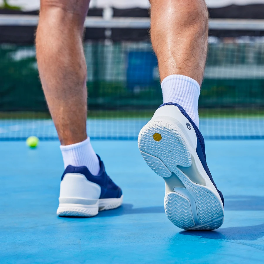 Fit ville breite Herren-Tennis schuhe Profession elle Trainings schuhe atmungsaktiv rutsch fest für die Unterstützung des Schlägers ports