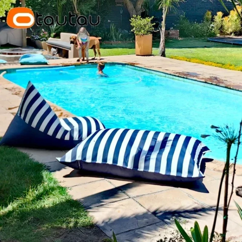 OTAUTAU Outdoor Oxford Bean Bag Cover Floats Pillowsac DD198【No Filler Inside! You Need To Buy Filler By Yourself !】