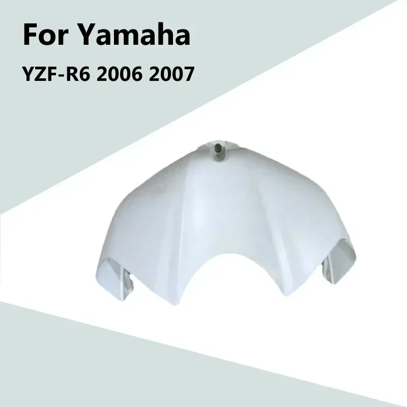 

Неокрашенная крышка топливного бака для Yamaha YZF-R6 2006 2007, обтекатель из АБС-пластика, R 6 06 07, модифицированные аксессуары для мотоциклов