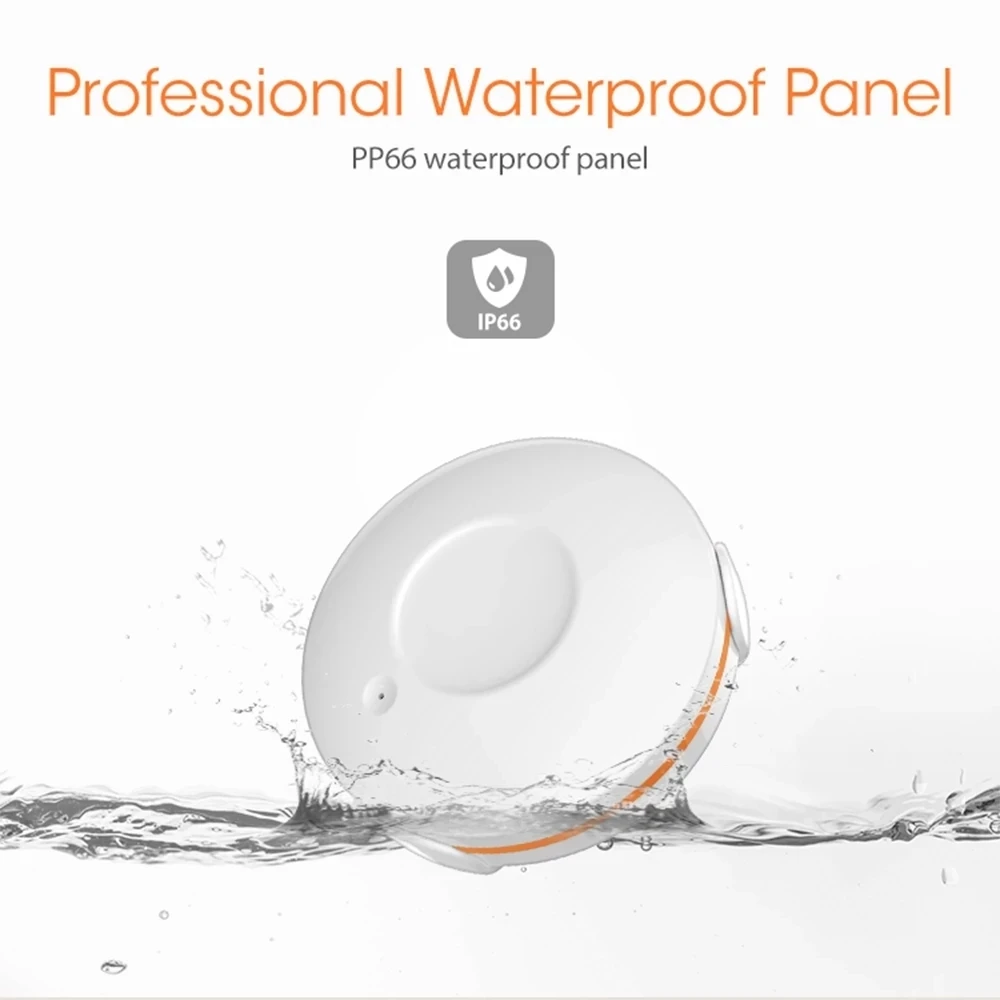 Tuya Zigbee Water Leakage Sensor with 1Meter Probe Waterproof IP55 App Remote Control to Protection Against Water Leaking