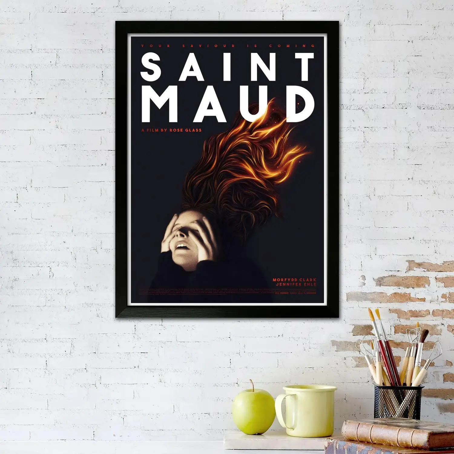 Saint Maud Movie Film Canvas Art Poster, Wall Art Picture Print, Modern Family Bedroom Decor Posters,Decorative painting