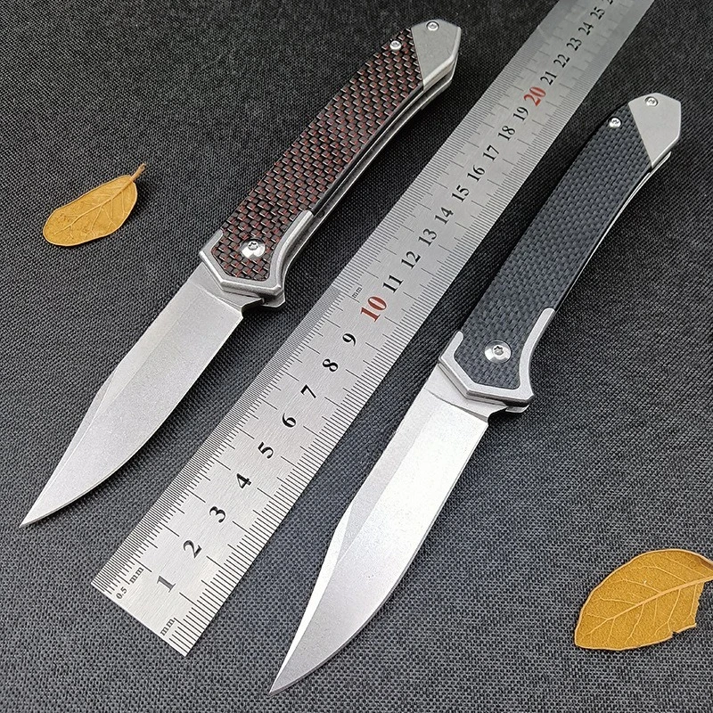 

Портативный складной карманный нож для выживания на открытом воздухе, тактический походный нож 440B, лезвие, утилита, рыбалка, фрукты, кухонные ножи, инструменты EDC