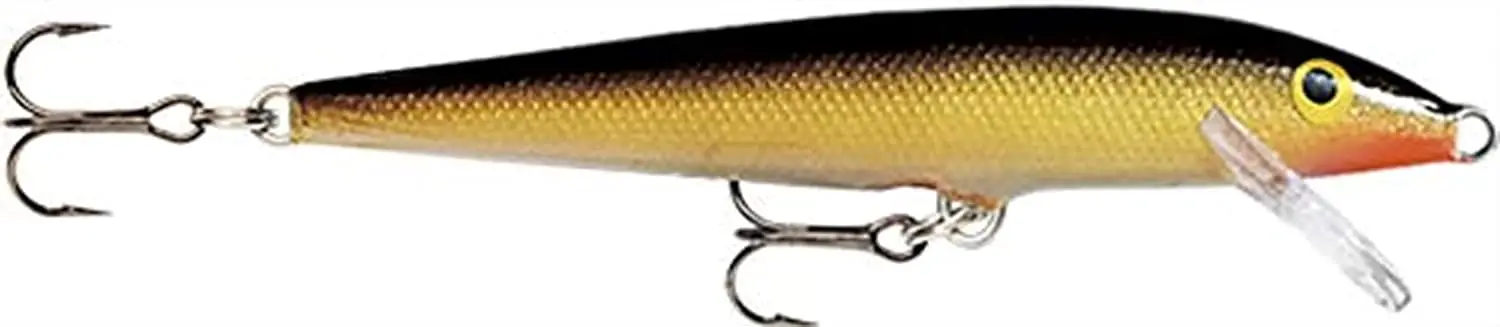Fishing Lures Minnow Balsa Wood Floating Crankbait Slow Sinking Wobbling for Freshwater Saltwater Bass Trout Pike