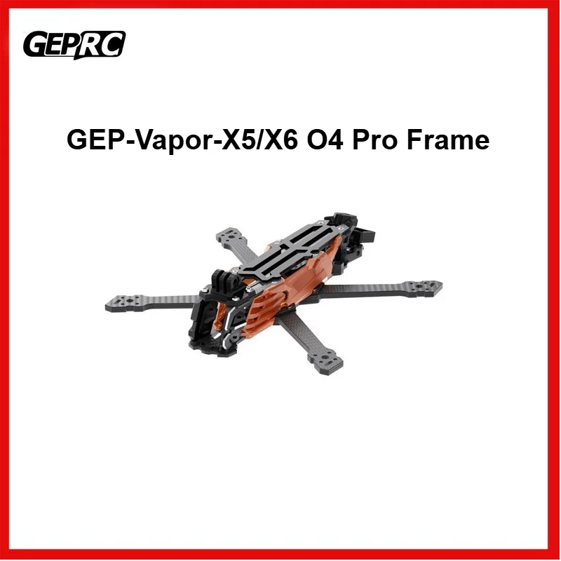 

GEPRC GEP-Vapor-X5/X6 O4 Pro Рама из углеродного волокна RC FPV Квадрокоптер Вертолет Запасные аксессуары Запчасти