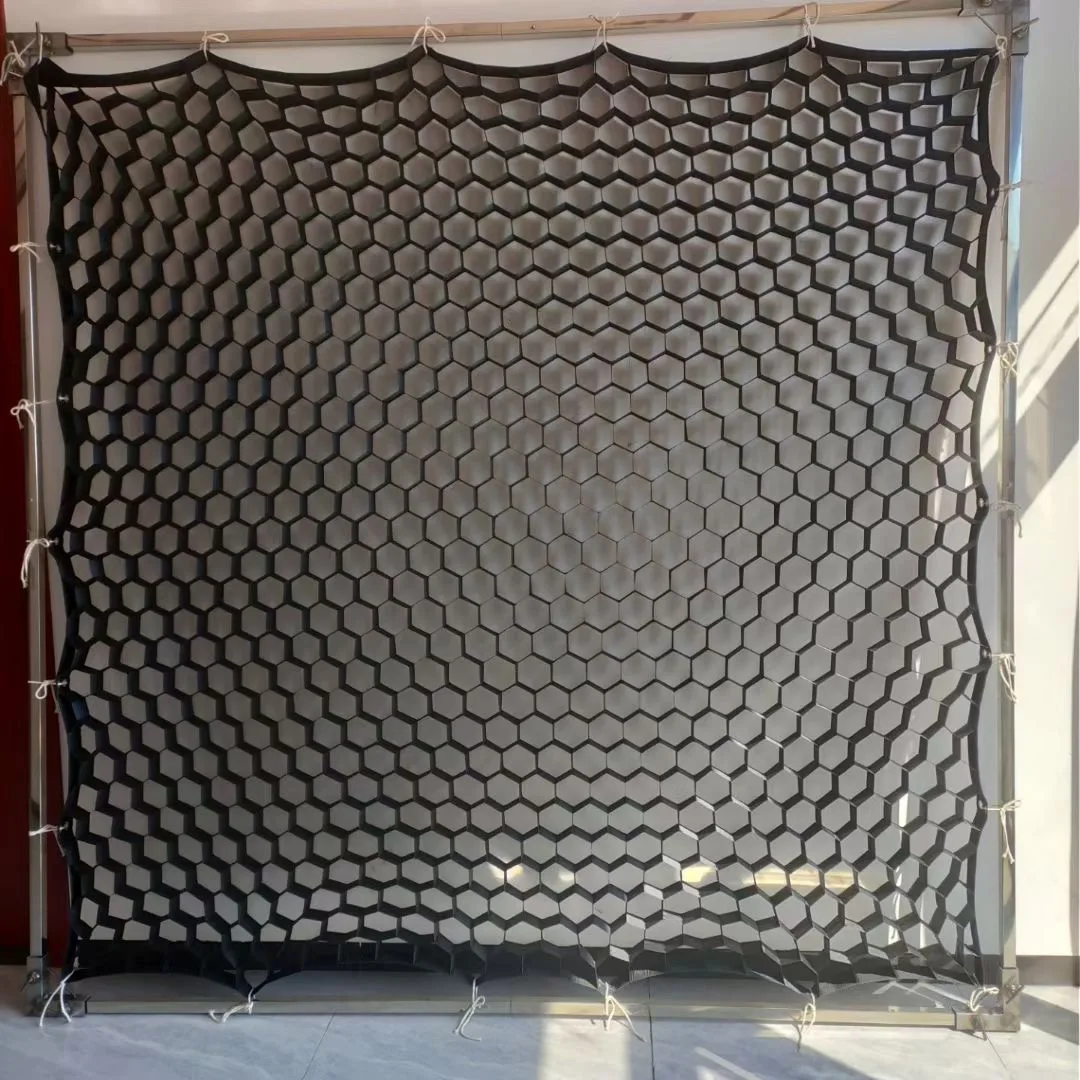 

20ftx20ft 20'x20' 40 Degree Egg Crate Control Grid Honeycomb Overhead for 6x6m Butterfly Frame Grid Light Modifier