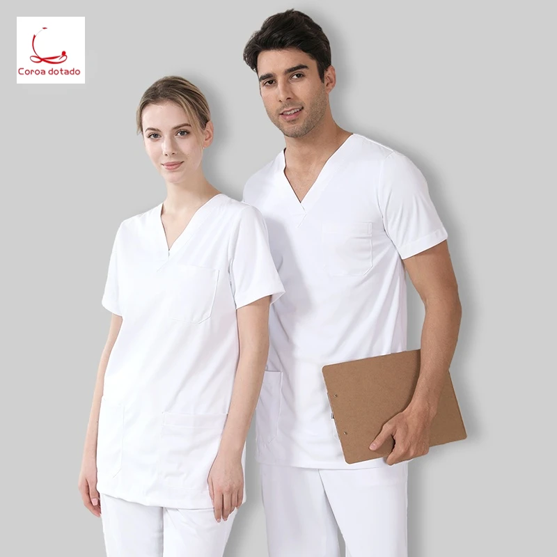 Anti-penetration anti-wrinkle operating gown men's operating room hand washing suit pet surgical clothes doctor nurses' uniform